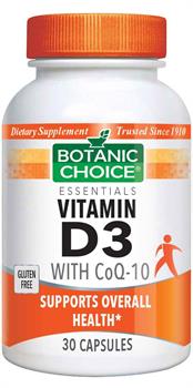Vitamin D3 with CoQ-10